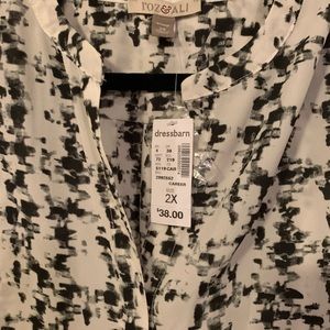 Roz & Ali plus size blouse